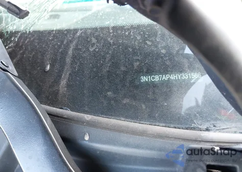 2017 Nissan Sentra Sr Turbo из США, поврежденный, VIN 3N1CB7AP4HY331566